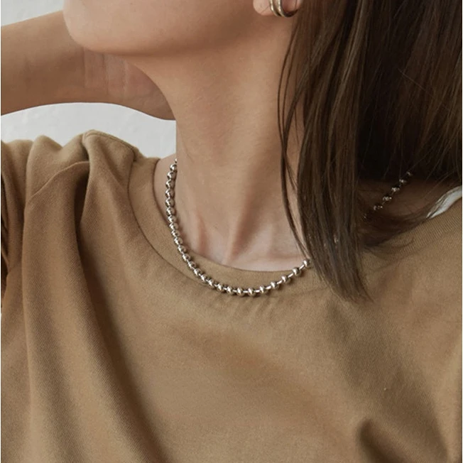 Custom Stainless Steel Jewelry Waterproof 18K PVD Gold Plated Adjustable Round Bead Link Chain Necklace For Women YF3348
Custom Stainless Steel Jewelry Waterproof 18K PVD Gold Plated Adjustable Round Bead Link Chain Necklace For Women YF3348