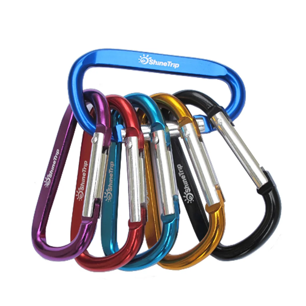 Aluminum Alloy D-type Quick Hanging Buckle camping Equipment Tool Multifunctional Mountaineering Buckle
Aluminum Alloy D-type Quick Hanging Buckle camping Equipment Tool Multifunctional Mountaineering Buckle