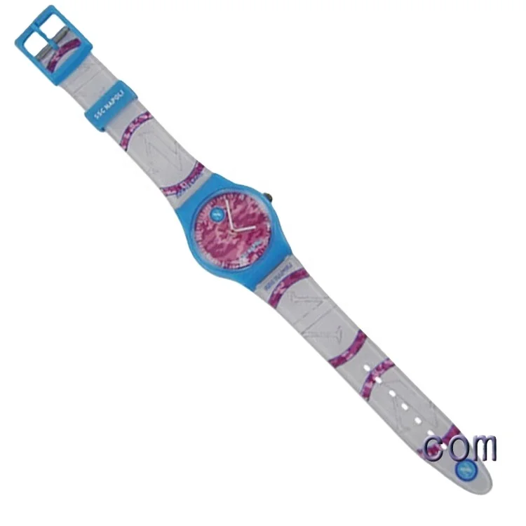 Super Slim Wrist Watch Custom Printed Watch Strap Ultra Thin Watch