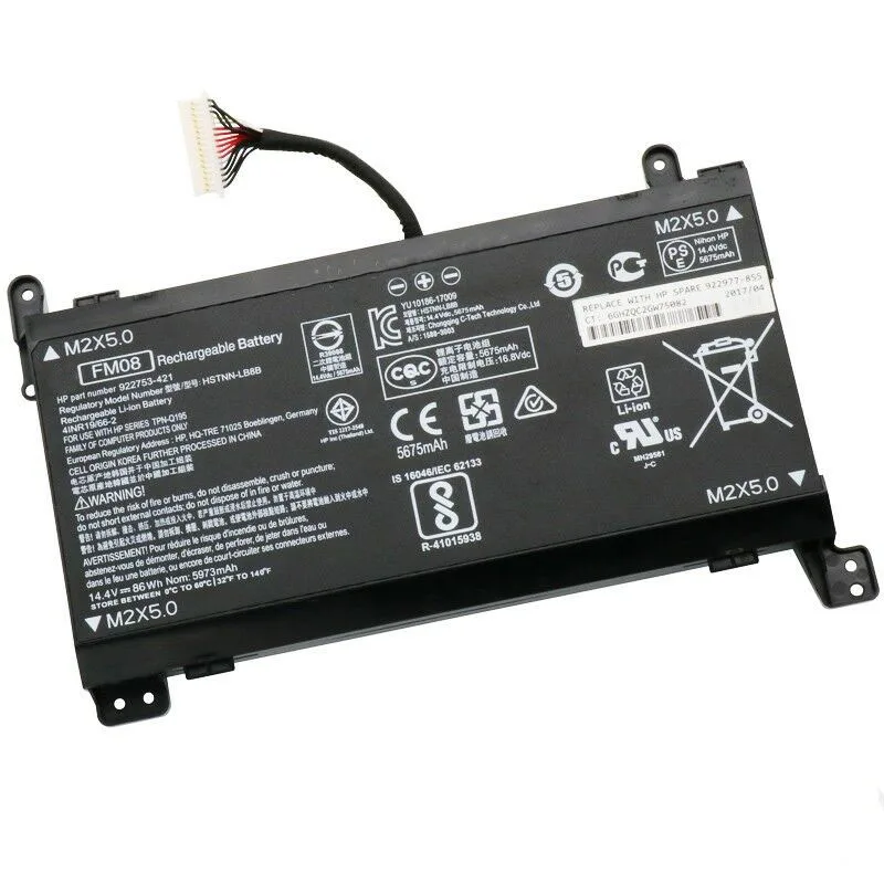 Hstnn Lb B Bater A Original Para Ordenador Port Til Hp Omen An Tx