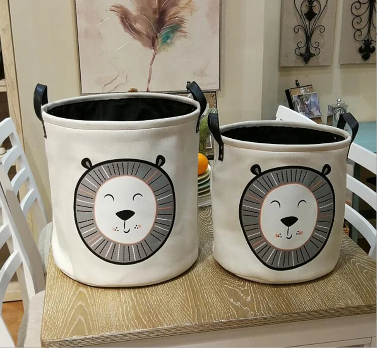 INS Canvas Cute Animal Series Style Household Laundry Bucket Kids toys storage basket, Same as photo
INS Canvas Cute Animal Series Style Household Laundry Bucket Kids toys storage basket, Same as photo