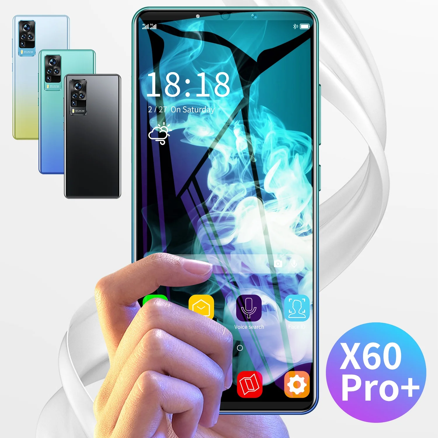 2021 New Fashion Global Version Unlocked Smartphone X60 Pro android AMOLED Screen OEM mobile phones, Black/blue/green
2021 New Fashion Global Version Unlocked Smartphone X60 Pro android AMOLED Screen OEM mobile phones, Black/blue/green