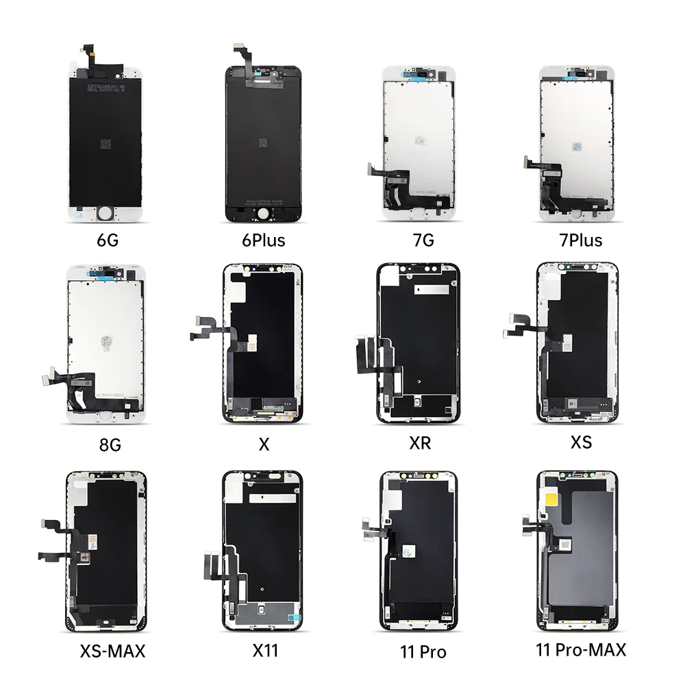 Original iPhone Lcd Screen iPhone 6 Plus 6S Plus 7 Plus 8 Plus X XR XS Max 11 Pro 11Pro Max Mobile Phone Lcds Replacement Screen
Original iPhone Lcd Screen iPhone 6 Plus 6S Plus 7 Plus 8 Plus X XR XS Max 11 Pro 11Pro Max Mobile Phone Lcds Replacement Screen