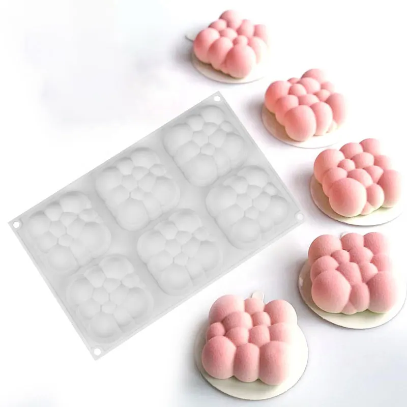 6-Cavity 3D Concave Ball clouds cake Silicone Mold Cake Decorating Tools Cloud Bubble Cake Baking Tool, Picture
6-Cavity 3D Concave Ball clouds cake Silicone Mold Cake Decorating Tools Cloud Bubble Cake Baking Tool, Picture