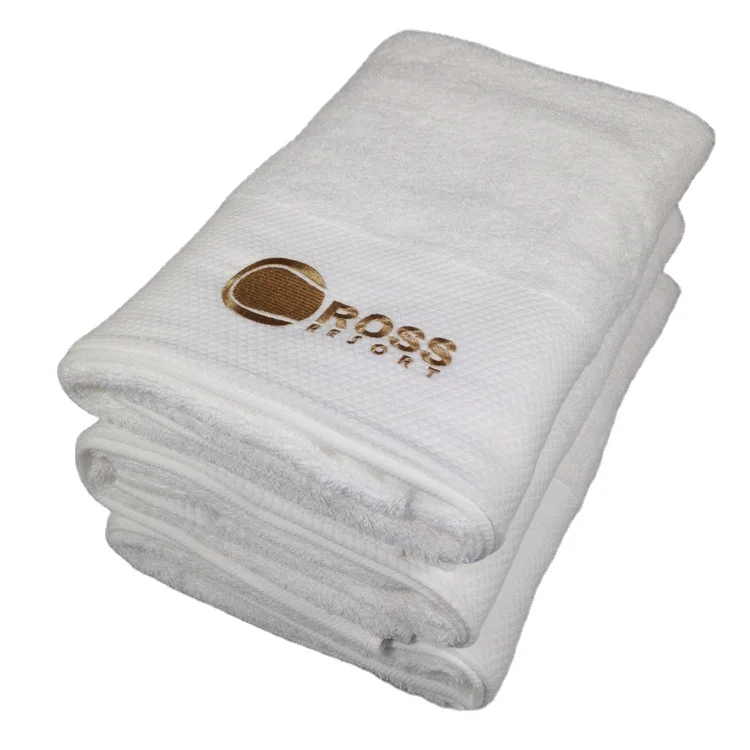 27" x 54" spa bath towel custom bath towels pakistan 100% cotton terry for hotel