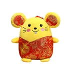 Red New Year Mouse wearing a Tang suit custom plush doll plush toy handmade stuffed plush toy