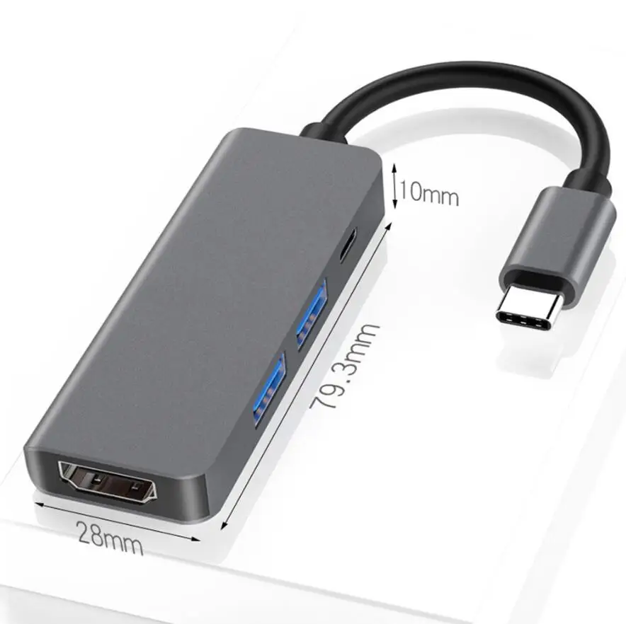 4in1 Multi functional c-type usb 3.0 type c port hub for macbook pro , type c to usb 3.0 hub
4in1 Multi functional c-type usb 3.0 type c port hub for macbook pro , type c to usb 3.0 hub