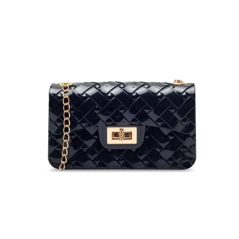 Candy PVC jell purses handbags one-shoulder diamond chain diagonal mobile phone bag, 6 colors
Candy PVC jell purses handbags one-shoulder diamond chain diagonal mobile phone bag, 6 colors