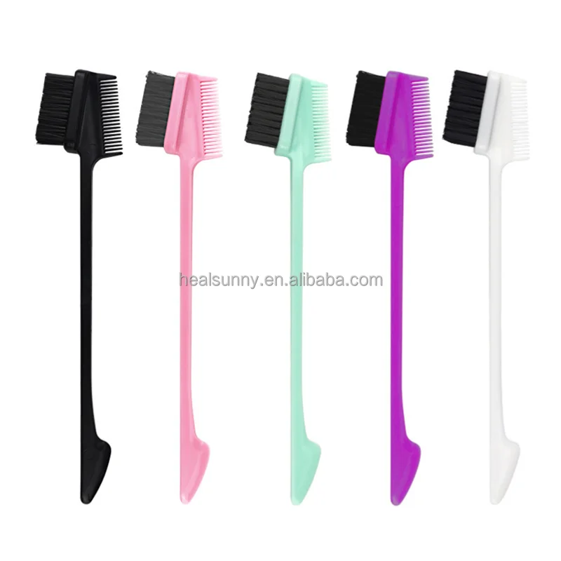 Double Sided Comb Eyebrow Brushes Hair Edge Control Brush eyebrow comb, Customized color
Double Sided Comb Eyebrow Brushes Hair Edge Control Brush eyebrow comb, Customized color