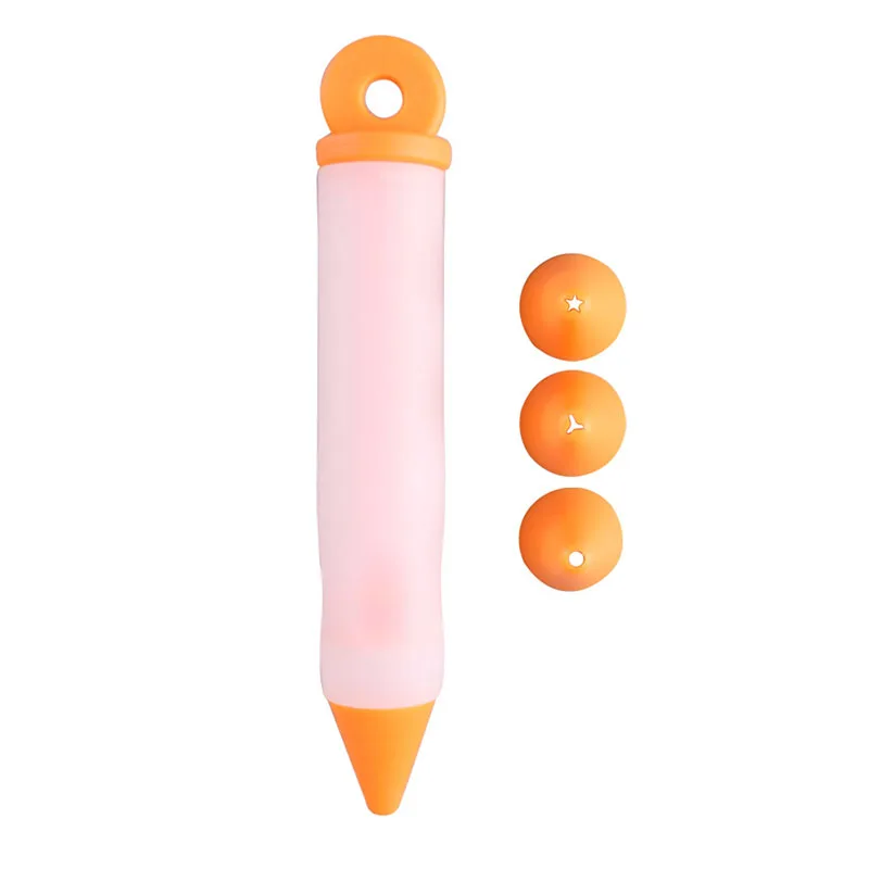 Cake Decorating Tools Kitchen Food Grade Silicone Cream Decorating Pen, Blue,red,orange,green
Cake Decorating Tools Kitchen Food Grade Silicone Cream Decorating Pen, Blue,red,orange,green