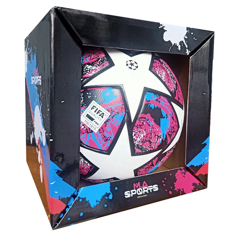 Football High Quality Soccer Customized Training Glass Logo Time Pu Material Purple Color Printing Logo Soccer
Football High Quality Soccer Customized Training Glass Logo Time Pu Material Purple Color Printing Logo Soccer