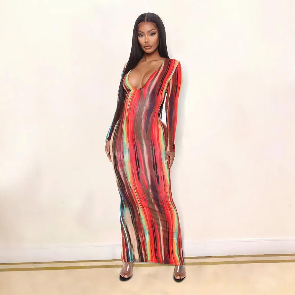 D8043 V-neck sexy dresses women ladies bodycon casual elegant dresses fall winter long sleeve models striped dresses, Colors of models striped dresses
D8043 V-neck sexy dresses women ladies bodycon casual elegant dresses fall winter long sleeve models striped dresses, Colors of models striped dresses