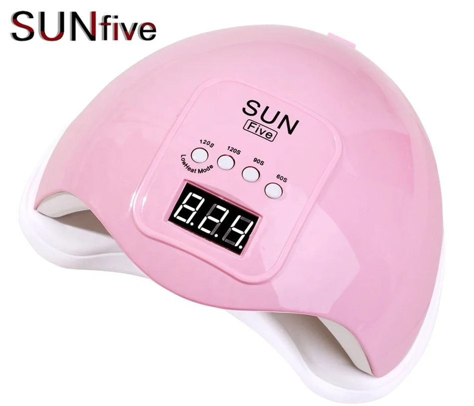 New Arrival SUN five 48W Large Power Nail Dryer UV LED Nail Lamp for All Nail Gel, White, pink
New Arrival SUN five 48W Large Power Nail Dryer UV LED Nail Lamp for All Nail Gel, White, pink
