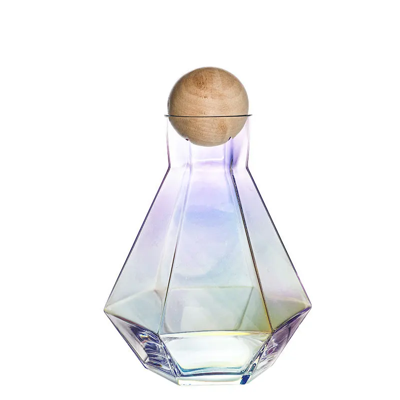 New Arrival High Density, crystal glass diamond pitcher pot with Cork Ball Wooden Lid Glass Jug glass crystal pot
New Arrival High Density, crystal glass diamond pitcher pot with Cork Ball Wooden Lid Glass Jug glass crystal pot