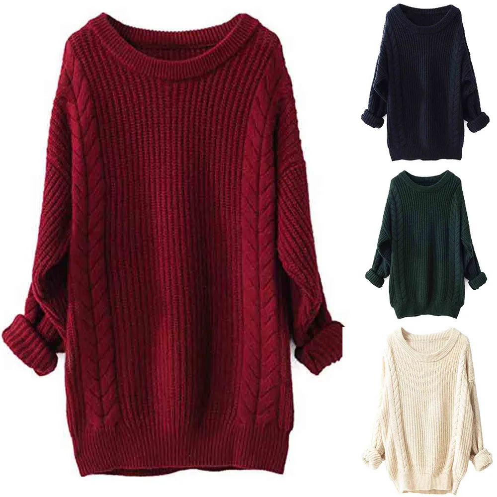 2020 Women's cashmere oversized loose knit round neck long sleeve winter warm wool pullover long style sweater dress top
2020 Women's cashmere oversized loose knit round neck long sleeve winter warm wool pullover long style sweater dress top