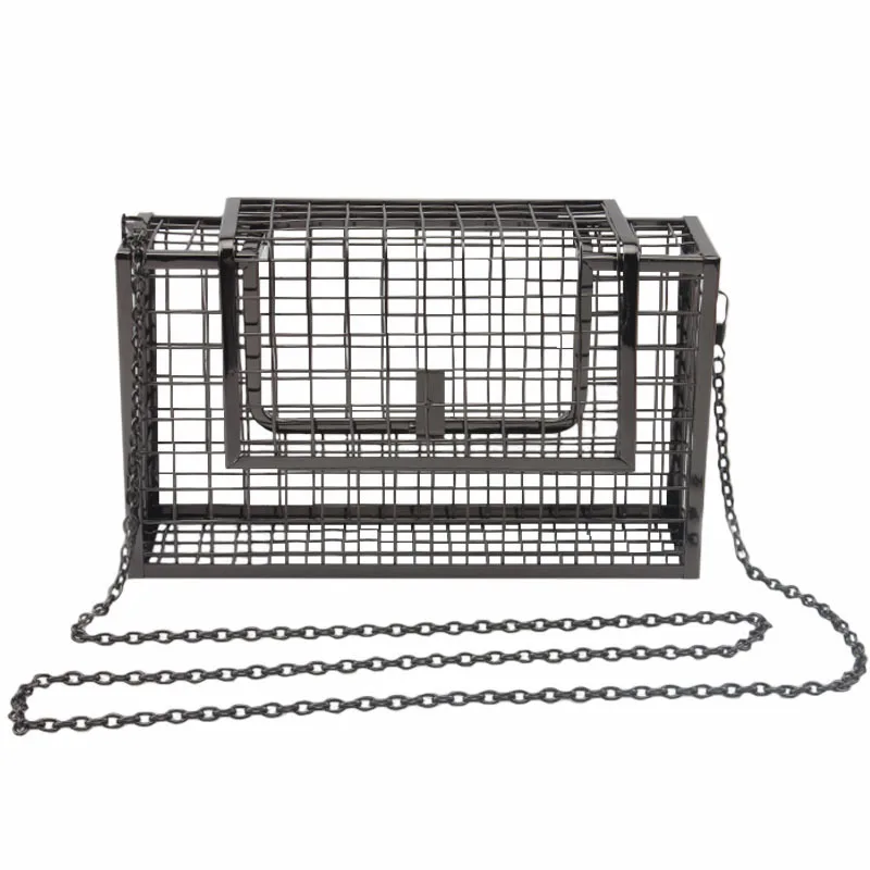 Purses Clutch Evening Bag Single Shoulder Crossbody Bags Wedding Party Cage Geometric Handtas Metal Hollow Handbag Purse, Picture color
Purses Clutch Evening Bag Single Shoulder Crossbody Bags Wedding Party Cage Geometric Handtas Metal Hollow Handbag Purse, Picture color