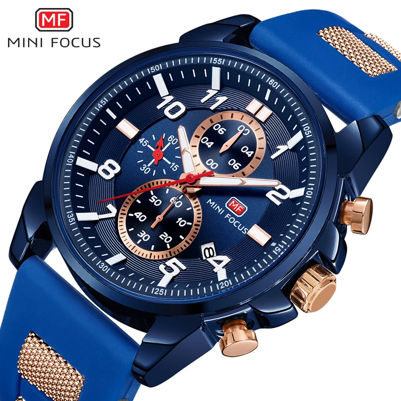 MINI FOCUS 0268G Watch Men Waterproof Fashion Luxury Brand Sport Clock Quartz Men's Wristwatch
MINI FOCUS 0268G Watch Men Waterproof Fashion Luxury Brand Sport Clock Quartz Men's Wristwatch