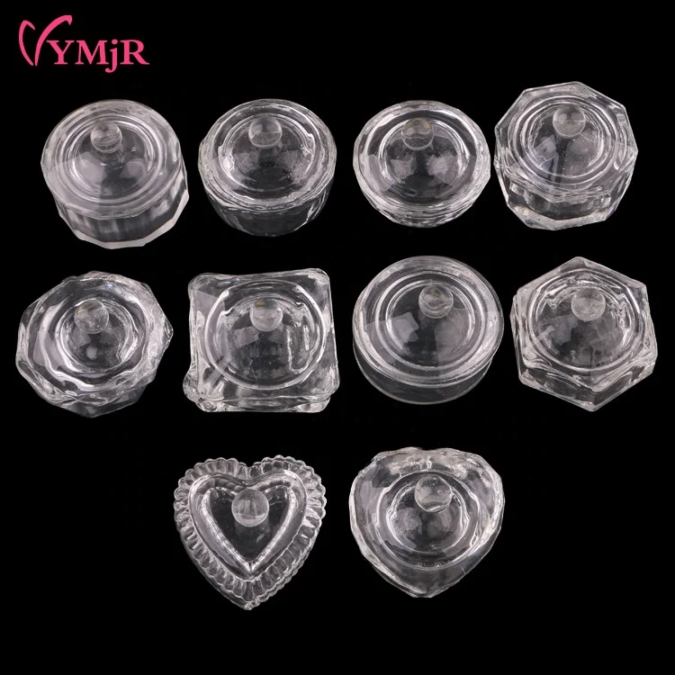Acrylic crystal nail art cup liquid powder dappen dish bowl nail dappen bowl glass dappen dish with lid, Transparent, clear
Acrylic crystal nail art cup liquid powder dappen dish bowl nail dappen bowl glass dappen dish with lid, Transparent, clear