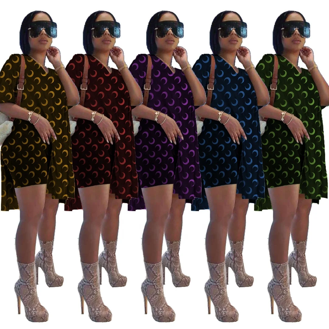 MT118-9163 Wholesale Fashion Casual Ladies Printed Tops High Slit Loose T-shirt Shorts Two-piece Large Size Women clothing set
MT118-9163 Wholesale Fashion Casual Ladies Printed Tops High Slit Loose T-shirt Shorts Two-piece Large Size Women clothing set
