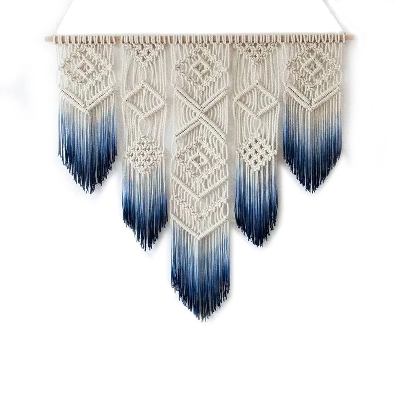 Nordic Style Handmade Cotton woven Tie Dye Living Room Decoration Wall Hanging Custom Tapestry, White,blue,pink or customized
Nordic Style Handmade Cotton woven Tie Dye Living Room Decoration Wall Hanging Custom Tapestry, White,blue,pink or customized