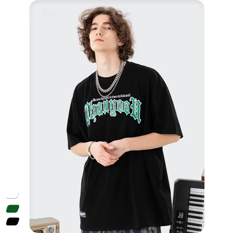 Casual Sports Wear Wholesale Custom Cotton Fabric Men's Clothing streetwear t-shirt t-shirts homme 100% cotton
Casual Sports Wear Wholesale Custom Cotton Fabric Men's Clothing streetwear t-shirt t-shirts homme 100% cotton