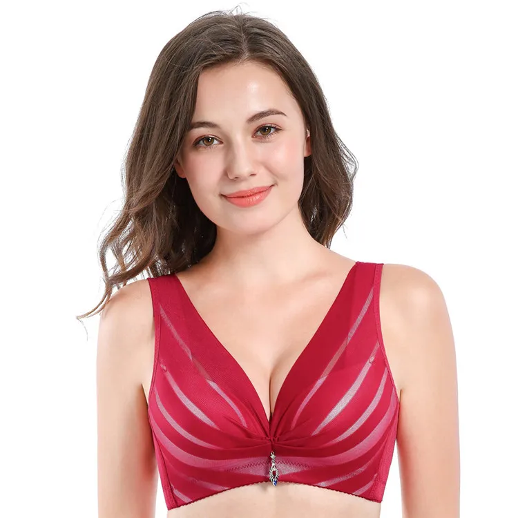 Hot sale women sexy comfortable underwear Push Up Bra Wireless Adjustable Lace Women's Bra
Hot sale women sexy comfortable underwear Push Up Bra Wireless Adjustable Lace Women's Bra