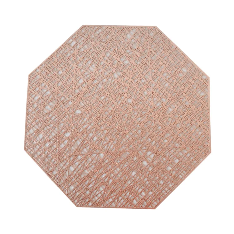 Plain Table Placemat for Dining Table Best Selling High-grade Octagon PVC Mats & Pads Europe Home Hotel Restaurant
Plain Table Placemat for Dining Table Best Selling High-grade Octagon PVC Mats & Pads Europe Home Hotel Restaurant