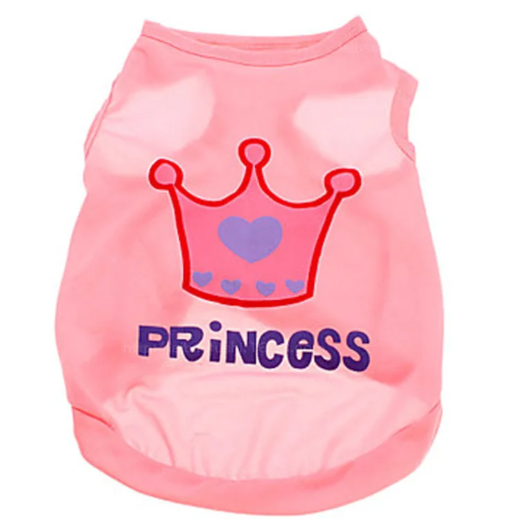 Wholesale Princess Summer Dog Cat T shirt Cute cotton Pet Apparel Designer Pet Clothes
Wholesale Princess Summer Dog Cat T shirt Cute cotton Pet Apparel Designer Pet Clothes