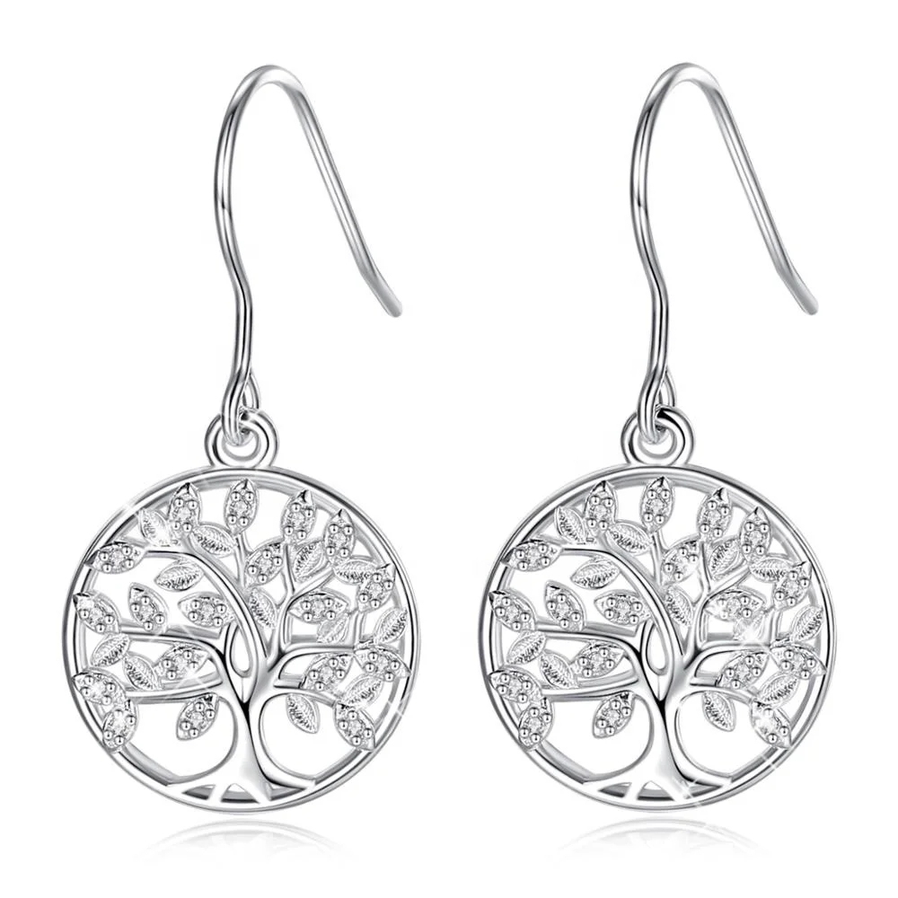 Wholesale fashion jewelry women custom 925 sterling silver cubic zirconia dangle drop earrings
Wholesale fashion jewelry women custom 925 sterling silver cubic zirconia dangle drop earrings