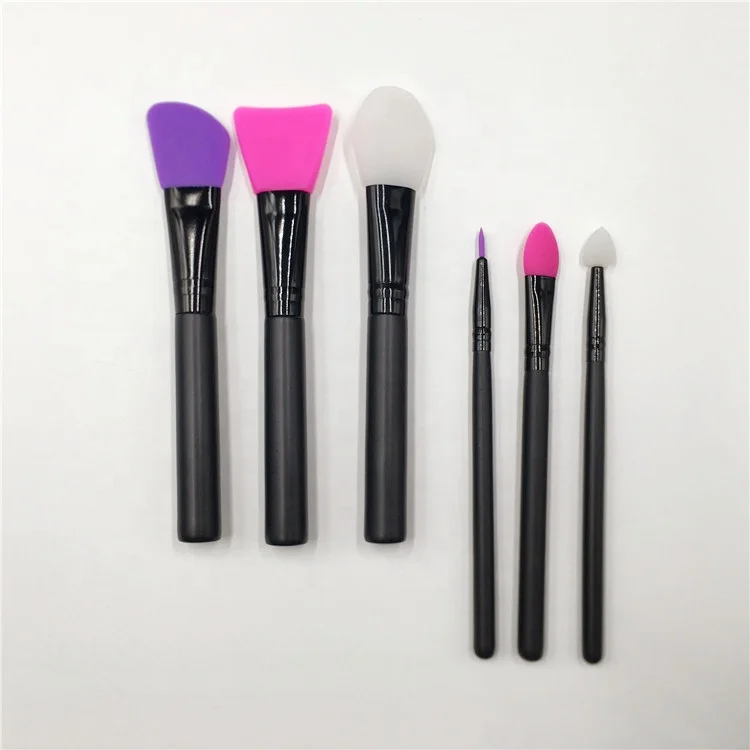Three Color 6PCS Silicone Face Mask Mud Makeup Brush Set Mixing Cream Eyeliner Eye Shadow Brush Beauty Accessories Private Label, Rose red,purple,clear
Three Color 6PCS Silicone Face Mask Mud Makeup Brush Set Mixing Cream Eyeliner Eye Shadow Brush Beauty Accessories Private Label, Rose red,purple,clear