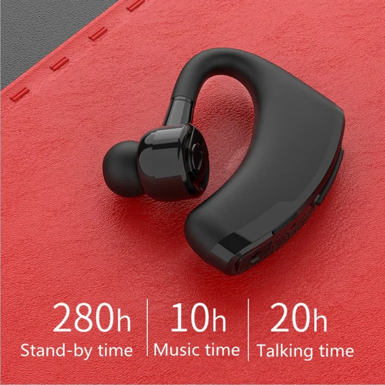 V11 Wireless Headset Driver Business ear hook earphone HD Sport Stereo BT Voice Control headphone with Mic - ANKUX.COM