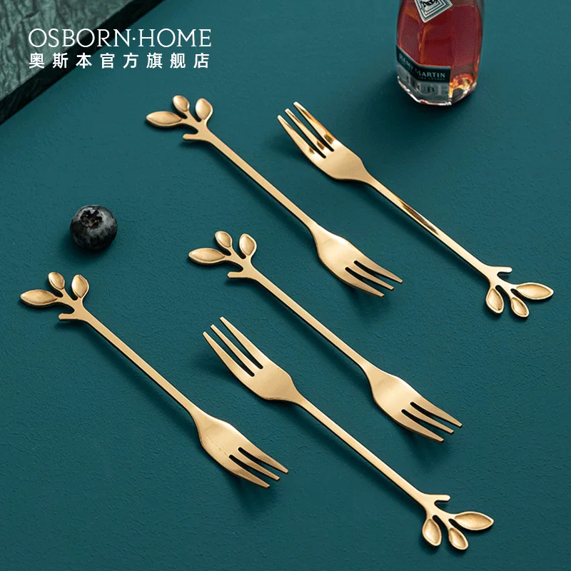 OSBORN wholesale restaurant gold stainless steel fruit cake dessert fork sets stainless steel flatware for wedding, Picture
OSBORN wholesale restaurant gold stainless steel fruit cake dessert fork sets stainless steel flatware for wedding, Picture