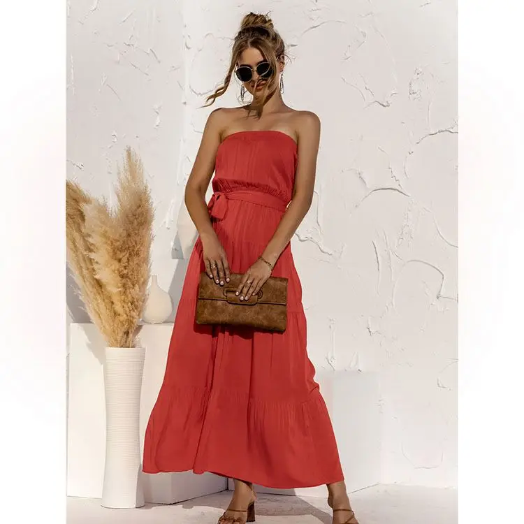 PEARL Hot Seller Vestidos Largos Sleeveless Summer Long Dresses 2021 Women Casual Dress
PEARL Hot Seller Vestidos Largos Sleeveless Summer Long Dresses 2021 Women Casual Dress