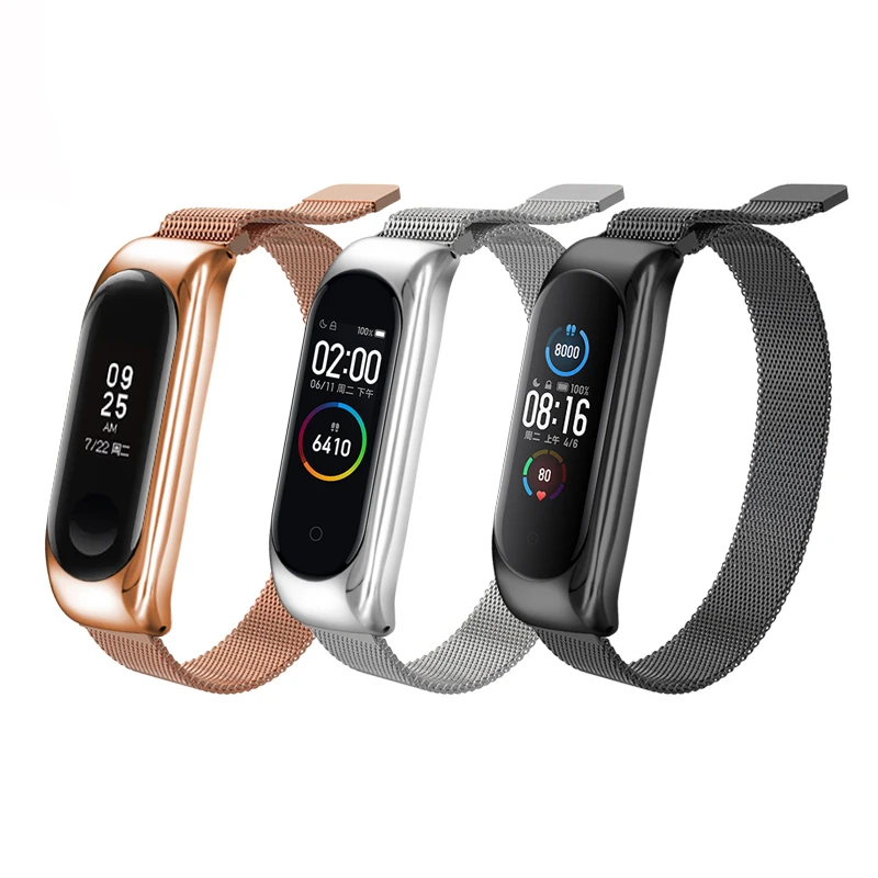 Luxury Milanese Magnetic Watch Band Stainless Steel Watch Case for Xiaomi Mi Band 6/5/4/3
Luxury Milanese Magnetic Watch Band Stainless Steel Watch Case for Xiaomi Mi Band 6/5/4/3