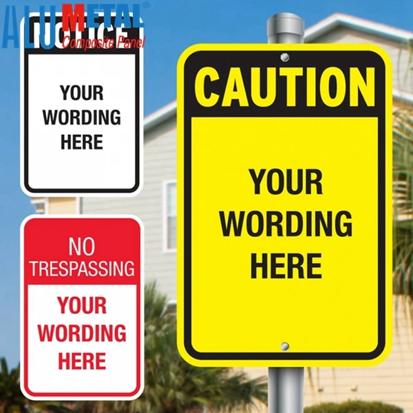 Alumetal De Aluminio De Señalización Para Señales De Tráfico Señales De