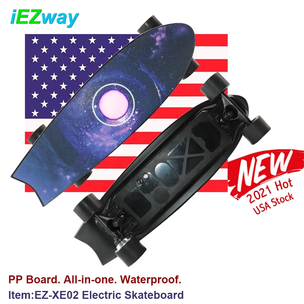 2021 US Warehouse All-in-one Waterproof 4 Wheels Fish Board Electric Skateboard Skate Board Electric
2021 US Warehouse All-in-one Waterproof 4 Wheels Fish Board Electric Skateboard Skate Board Electric