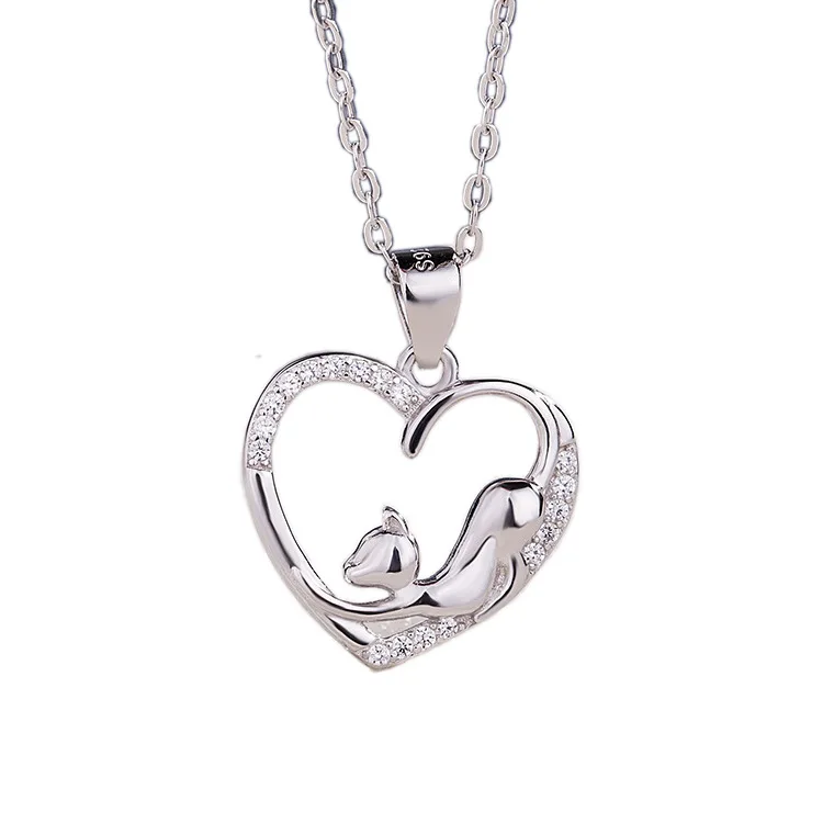 Luxurious Hot Sale S925 Sterling Silver New Cat Pendant Necklace for Women and Girls
Luxurious Hot Sale S925 Sterling Silver New Cat Pendant Necklace for Women and Girls