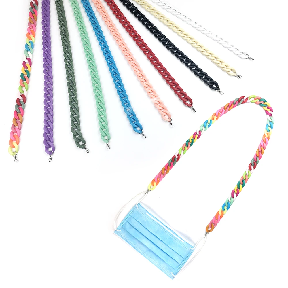 Fashion Adult Face Masking Holder Necklace Acrylic Masking Lanyard Chain, As pictures
Fashion Adult Face Masking Holder Necklace Acrylic Masking Lanyard Chain, As pictures