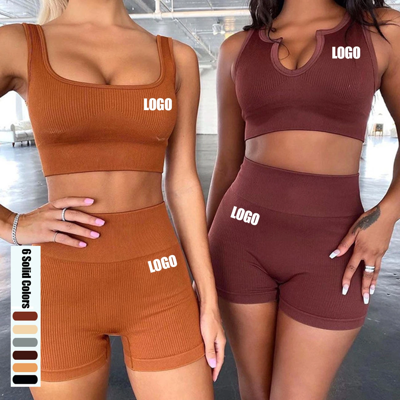 2021 Seamless Yoga Suit 2 piece Sports Bra and Leggings Gym Clothes Ribbed Fitness Clothing Workout Set, Can do as your require
2021 Seamless Yoga Suit 2 piece Sports Bra and Leggings Gym Clothes Ribbed Fitness Clothing Workout Set, Can do as your require