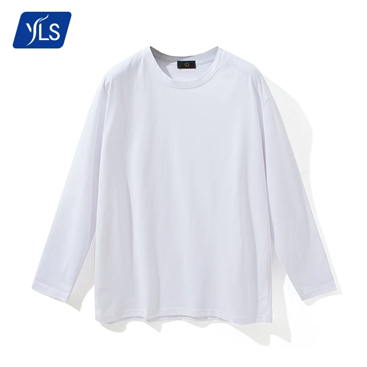 YLS Good Price Luxury Blank Printing Plain Long Sleeve Streetwear Cotton Plus Size Men T Shirt
YLS Good Price Luxury Blank Printing Plain Long Sleeve Streetwear Cotton Plus Size Men T Shirt