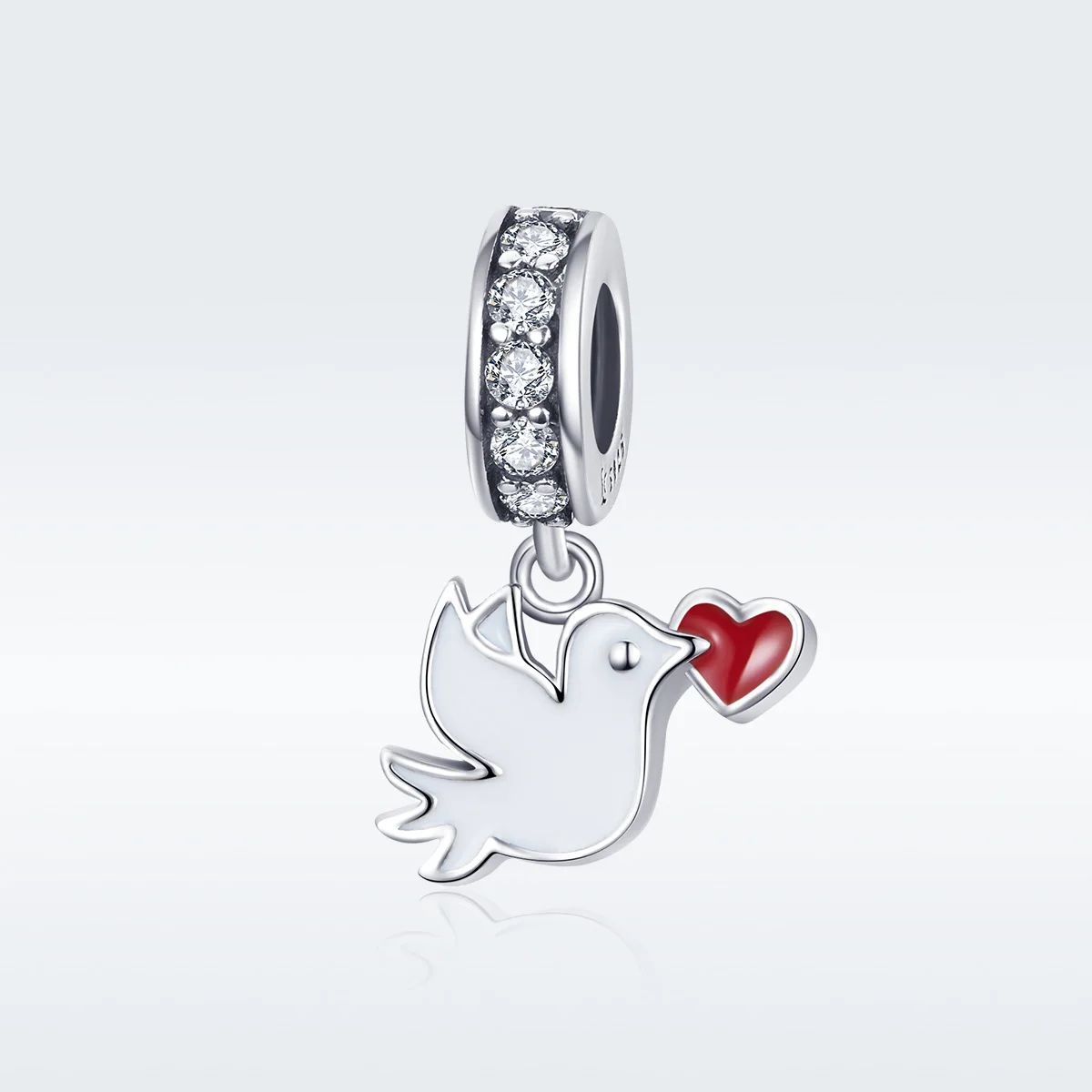 White Pigeon For Lover Pendant Love Message Charm fit for Original Silver Bracelet 925 Sterling Silver
White Pigeon For Lover Pendant Love Message Charm fit for Original Silver Bracelet 925 Sterling Silver