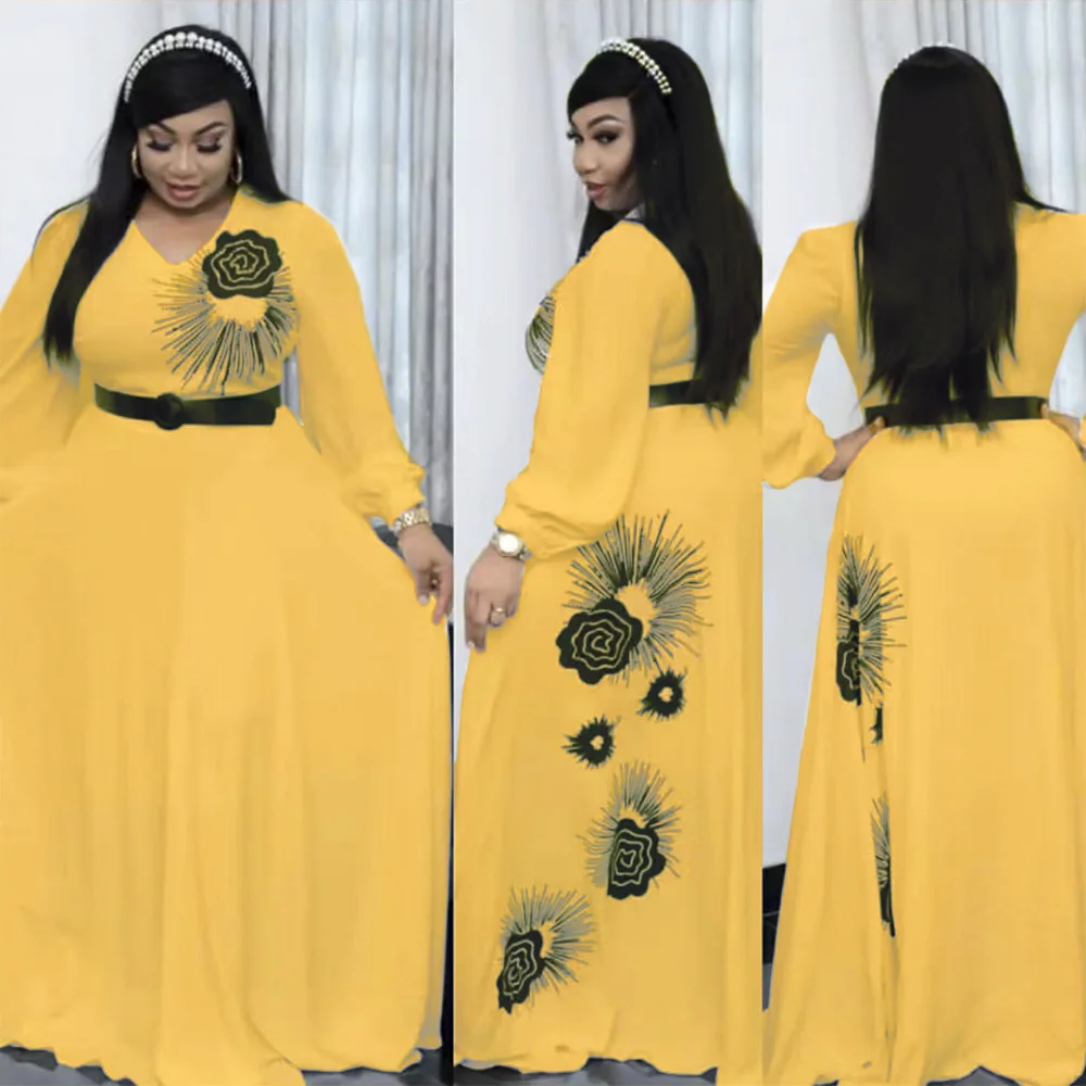Wholesale Custom High Quality Women Casual Dresses Plus Size Printed Floral Long Dress Elegant Evening Dress Summer, As showed
Wholesale Custom High Quality Women Casual Dresses Plus Size Printed Floral Long Dress Elegant Evening Dress Summer, As showed