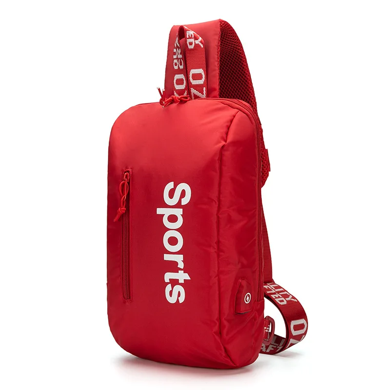 Ozuko D9110 low Custom Waterproof USB Chest Backpack Sport Fashion Style Messenger Crossbody Bag Men Custom Shoulder Bag, Black/blue/red
Ozuko D9110 low Custom Waterproof USB Chest Backpack Sport Fashion Style Messenger Crossbody Bag Men Custom Shoulder Bag, Black/blue/red