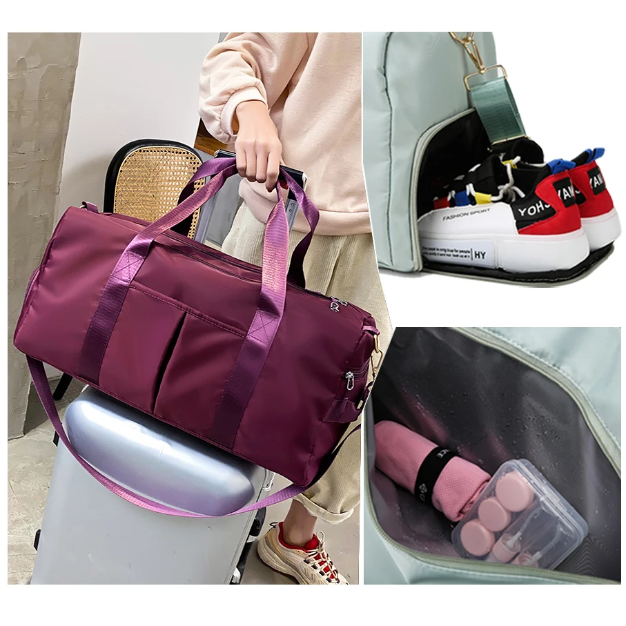 Large capacity foldable men and women waterproof yoga gym bag duffel, 8 colors,red,light blue,blue,green,pink,purple,dark purple
Large capacity foldable men and women waterproof yoga gym bag duffel, 8 colors,red,light blue,blue,green,pink,purple,dark purple