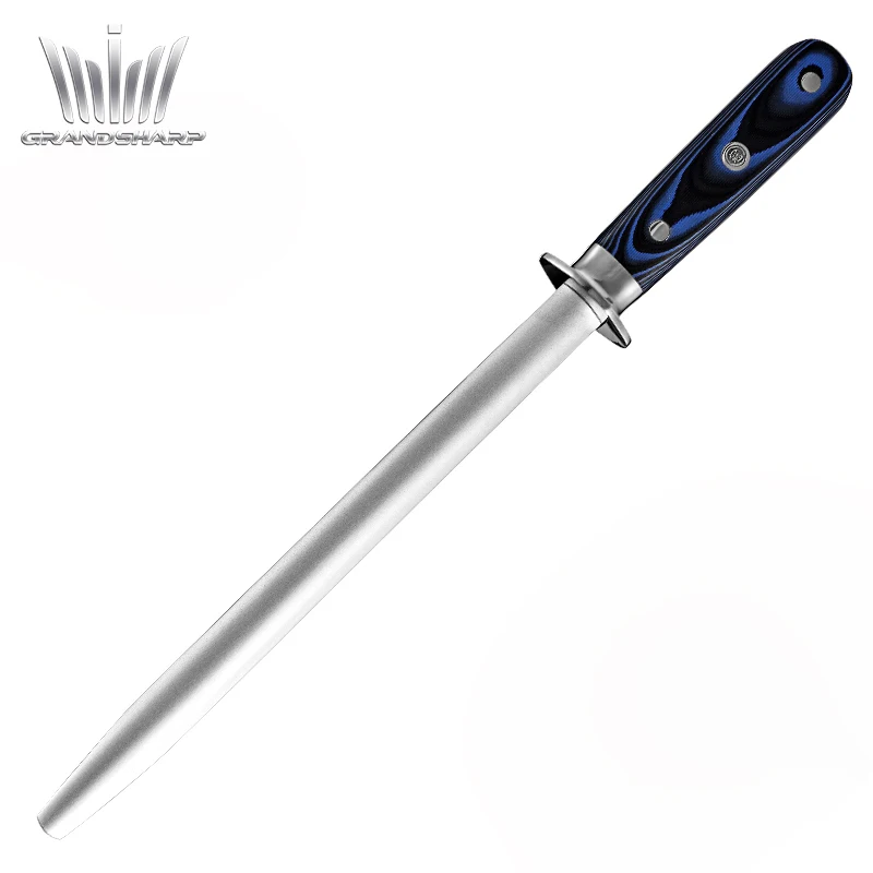 Grandsharp Wholesale Professional Diamond Powder Knife Sharpener Rod 500# Stainless Steel Sharpening Tools Knife Accessories
Grandsharp Wholesale Professional Diamond Powder Knife Sharpener Rod 500# Stainless Steel Sharpening Tools Knife Accessories