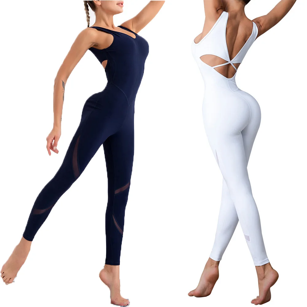 High Quality RPET Recycle Fabric Yoga Clothing Women's One-pieces Sports Suit Set Workout Gym Jumpsuit Fitness Overalls, Customized colors
High Quality RPET Recycle Fabric Yoga Clothing Women's One-pieces Sports Suit Set Workout Gym Jumpsuit Fitness Overalls, Customized colors