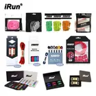 Irun vogue runner ajスニーカーシューズレースホワイトセメントプリント靴ひもaf1ジョーダン靴ひも
