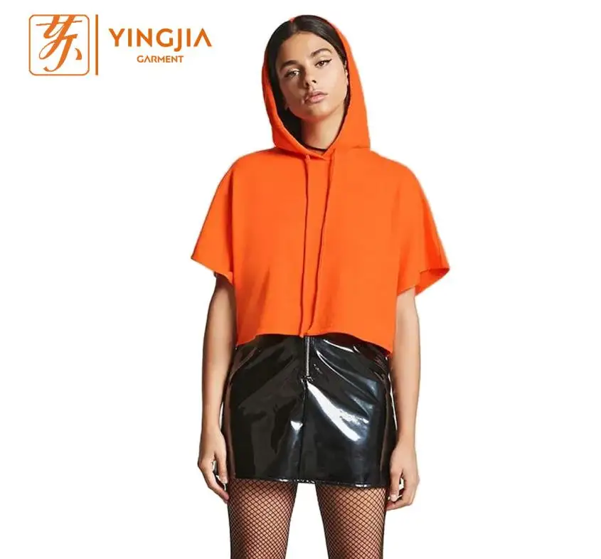 Wholesale Fashion High Quality Hoodies Blouse Women Short Sleeve Summer Plain Casual Sweatshirt, As picture
Wholesale Fashion High Quality Hoodies Blouse Women Short Sleeve Summer Plain Casual Sweatshirt, As picture