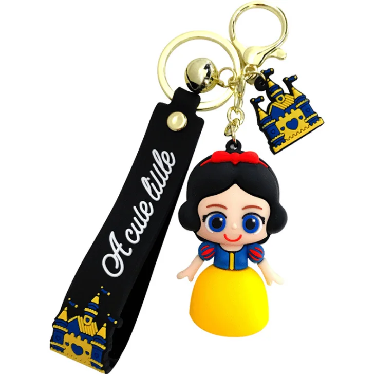 Free shipping promotional Creative princess series key ring female cute cartoon glue doll key ring car pendant New arrival, Custom color or as photos
Free shipping promotional Creative princess series key ring female cute cartoon glue doll key ring car pendant New arrival, Custom color or as photos