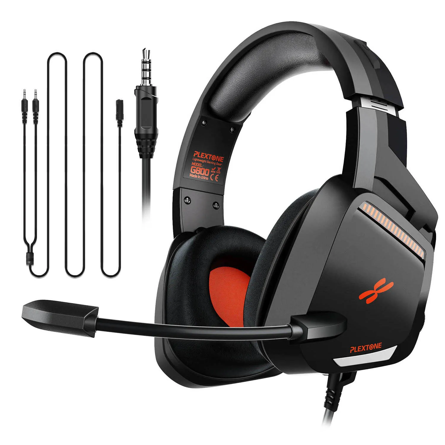 Headphones Gaming Headset Gamer wired pc 3.5mm over-ear with Volume Controller and Retractable Microphone,for PC,PS4,Xbox one, Black, grey
Headphones Gaming Headset Gamer wired pc 3.5mm over-ear with Volume Controller and Retractable Microphone,for PC,PS4,Xbox one, Black, grey